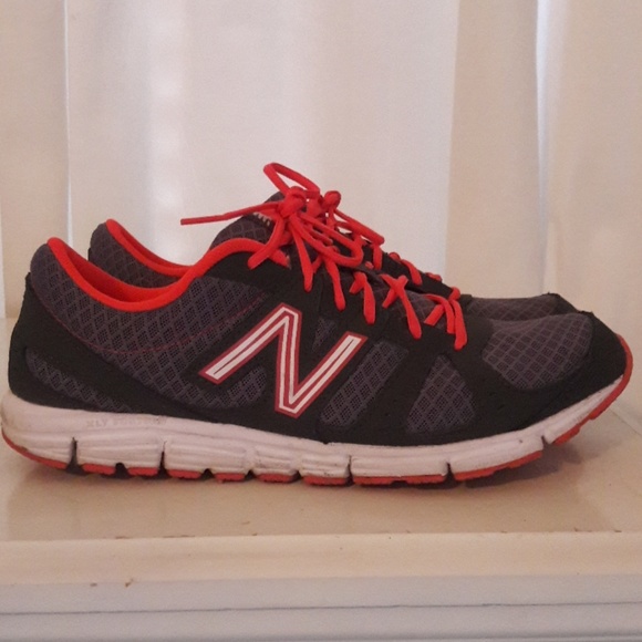 New Balance Shoes - New Balance running shoe grey/orange sz9